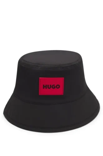 Kids’ reversible bucket hat with logos
