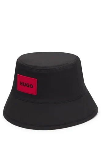 Kids’ reversible bucket hat with logos