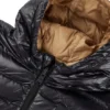 Kids’ reversible water-repellent down jacket with logo details Kids’ reversible water-repellent down jacket with logo details