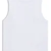 Kids’ ribbed stretch-cotton tank top Kids’ ribbed stretch-cotton tank top