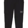Kids’ ripstop-trim tracksuit bottoms in a cotton blend