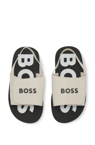 Kids’ sandals with logo riptape strap