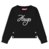 Kids’ script-logo sweatshirt in a cotton blend Kids’ script-logo sweatshirt in a cotton blend