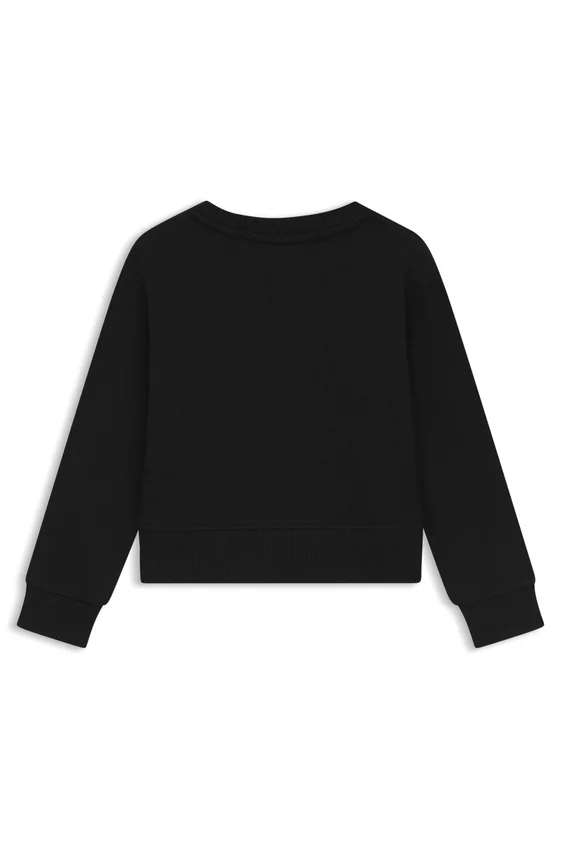 Kids’ script-logo sweatshirt in a cotton blend Kids’ script-logo sweatshirt in a cotton blend