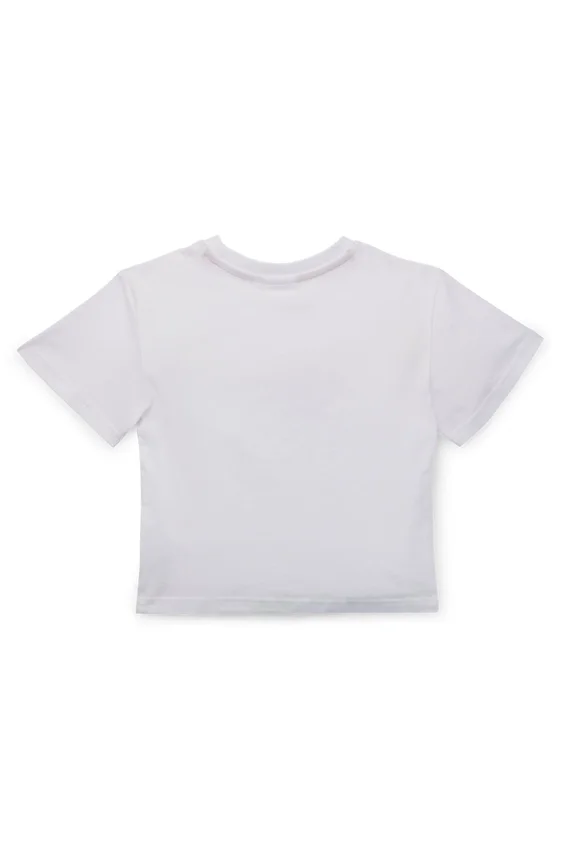 Kids’ seasonal-logo T-shirt in cotton jersey Kids’ seasonal-logo T-shirt in cotton jersey