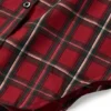 Kids’ shirt dress in checked cotton with logo print Kids’ shirt dress in checked cotton with logo print