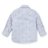 Kids’ shirt in striped cotton with Double B monograms