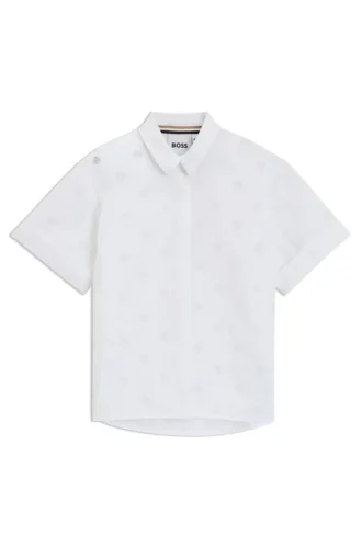 Kids’ shirt with Double B monograms