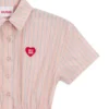 Kids’ shirtdress in striped cotton poplin Kids’ shirtdress in striped cotton poplin