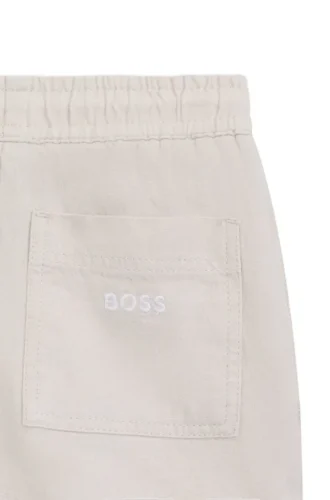 Kids’ shorts in linen and cotton