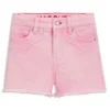 Kids’ shorts in stretch-cotton denim