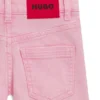 Kids’ shorts in stretch-cotton denim