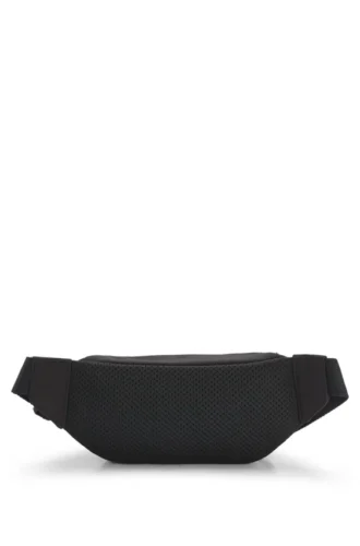 Kids’ silicone-logo belt bag in ripstop