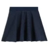 Kids’ skater skirt with printed stripes
