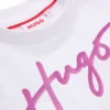 Kids’ sleeveless cotton T-shirt with metallic logo Kids’ sleeveless cotton T-shirt with metallic logo