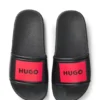 Kids’ slides with logo badge Kids’ slides with logo badge