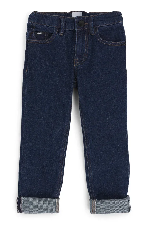 Kids’ slim-fit jeans with Double B monogram rivet Kids’ slim-fit jeans with Double B monogram rivet