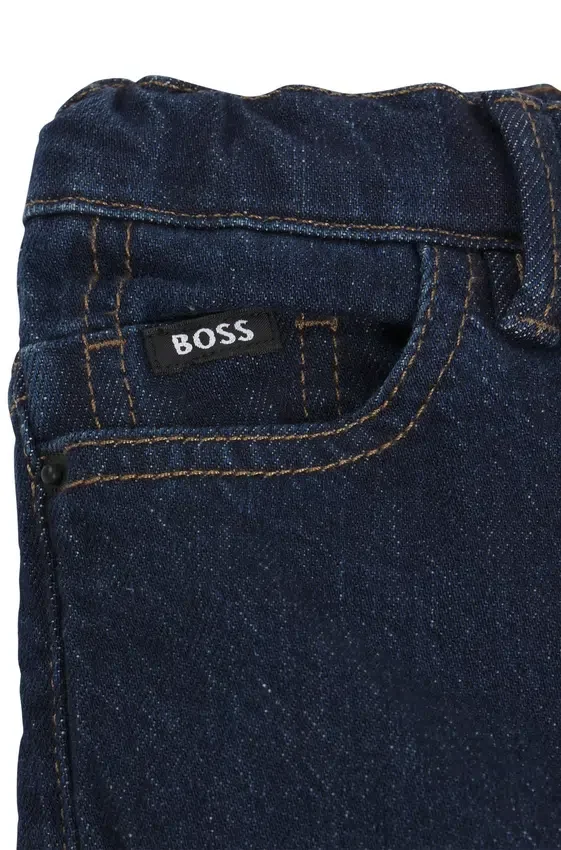 Kids’ slim-fit jeans with Double B monogram rivet Kids’ slim-fit jeans with Double B monogram rivet
