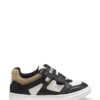 Kids’ sneakers in leather and canvas Kids’ sneakers in leather and canvas