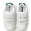 Kids’ sneakers in leather and mesh Kids’ sneakers in leather and mesh