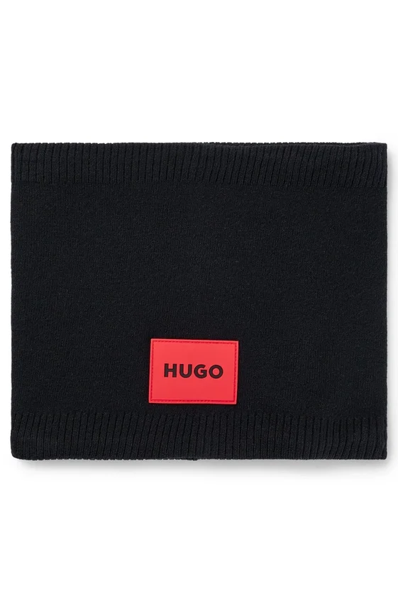 Kids’ snood with red logo label Kids’ snood with red logo label