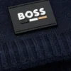 Kids’ snood with silicone logo badge