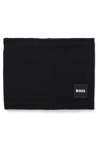 Kids’ snood with twill logo badge