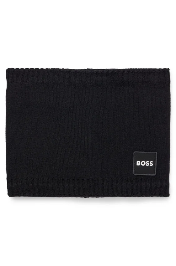 Kids’ snood with twill logo badge Kids’ snood with twill logo badge