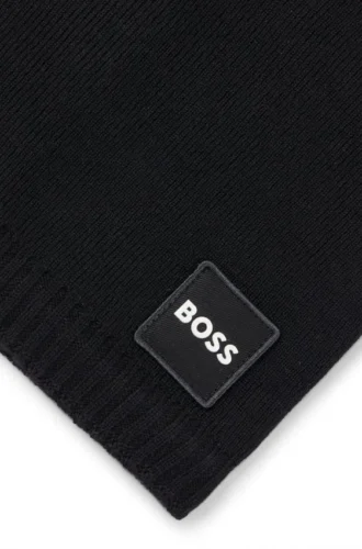 Kids’ snood with twill logo badge