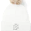 Kids’ sparkle-effect beanie hat with Double B monogram Kids’ sparkle-effect beanie hat with Double B monogram