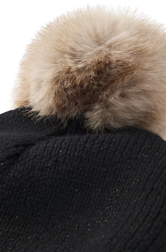 Kids’ sparkle-effect beanie hat with Double B monogram Kids’ sparkle-effect beanie hat with Double B monogram
