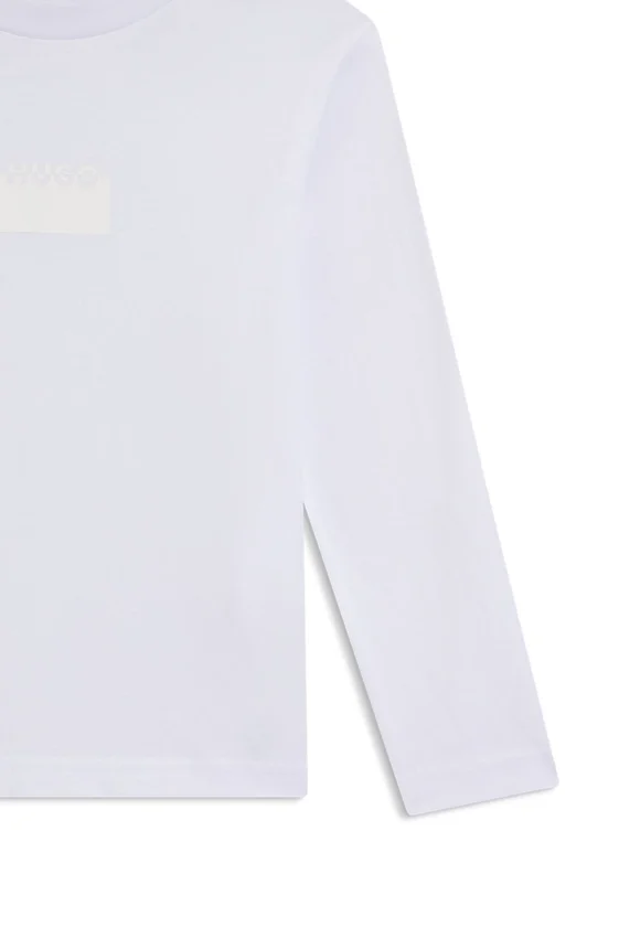 Kids’ split-logo T-shirt in cotton Kids’ split-logo T-shirt in cotton