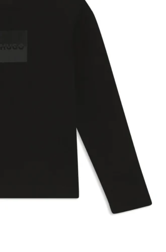 Kids’ split-logo T-shirt in cotton