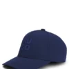 Kids’ stacked-logo cap in crinkle fabric
