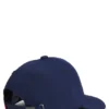 Kids’ stacked-logo cap in crinkle fabric