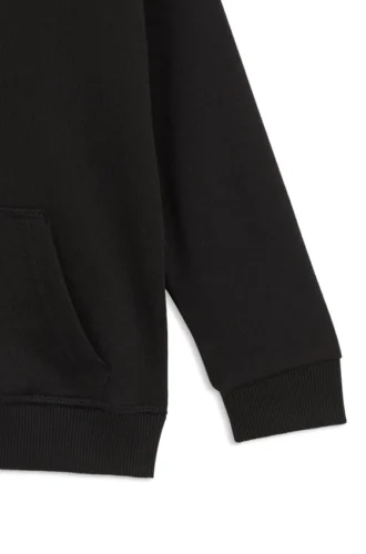 Kids’ stacked-logo hoodie in a cotton blend