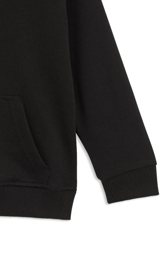 Kids’ stacked-logo hoodie in a cotton blend Kids’ stacked-logo hoodie in a cotton blend