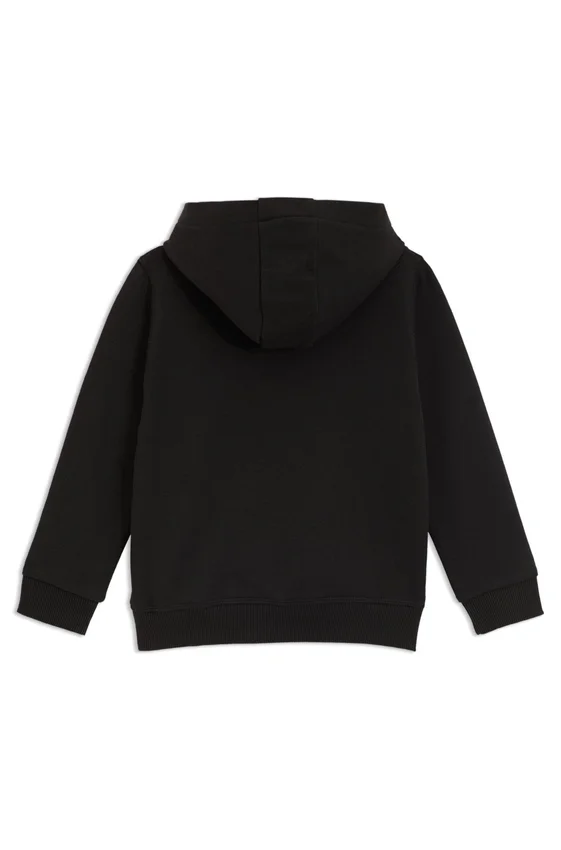 Kids’ stacked-logo hoodie in a cotton blend Kids’ stacked-logo hoodie in a cotton blend