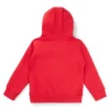 Kids’ stacked-logo hoodie in a cotton blend