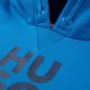 Kids’ stacked-logo hoodie in a cotton blend