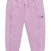 Kids’ stacked-logo tracksuit bottoms in a cotton blend