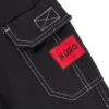 Kids’ stretch-cotton cargo trousers with red logo label Kids’ stretch-cotton cargo trousers with red logo label