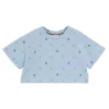 Kids’ stretch-cotton T-shirt with Double B monograms Kids’ stretch-cotton T-shirt with Double B monograms