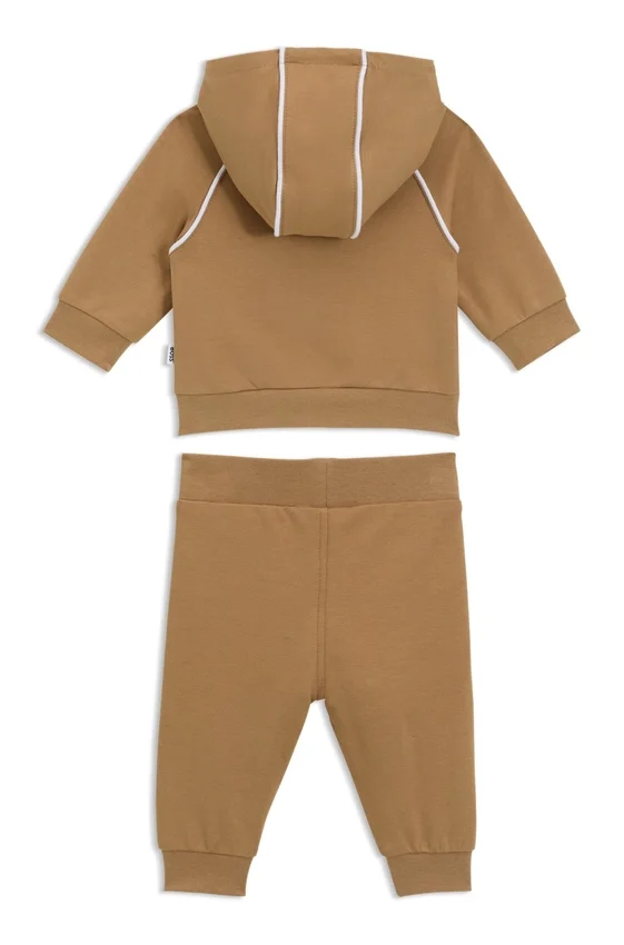 Kids’ stretch-cotton tracksuit with Double B monogram Kids’ stretch-cotton tracksuit with Double B monogram