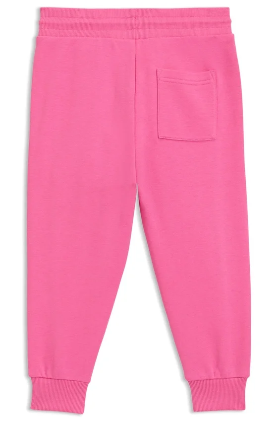 Kids’ stud-logo tracksuit bottoms in a cotton blend Kids’ stud-logo tracksuit bottoms in a cotton blend