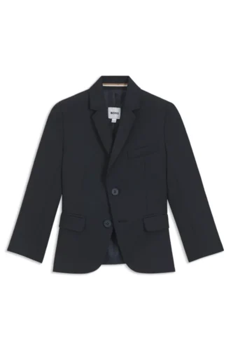 Kids’ suit jacket in a wool blend