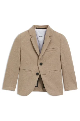 Kids’ suit jacket in stretch fabric