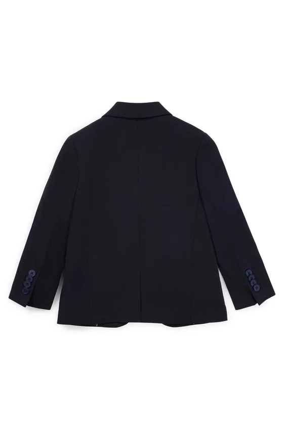 Kids’ suit jacket in stretch wool with signature lining Kids’ suit jacket in stretch wool with signature lining