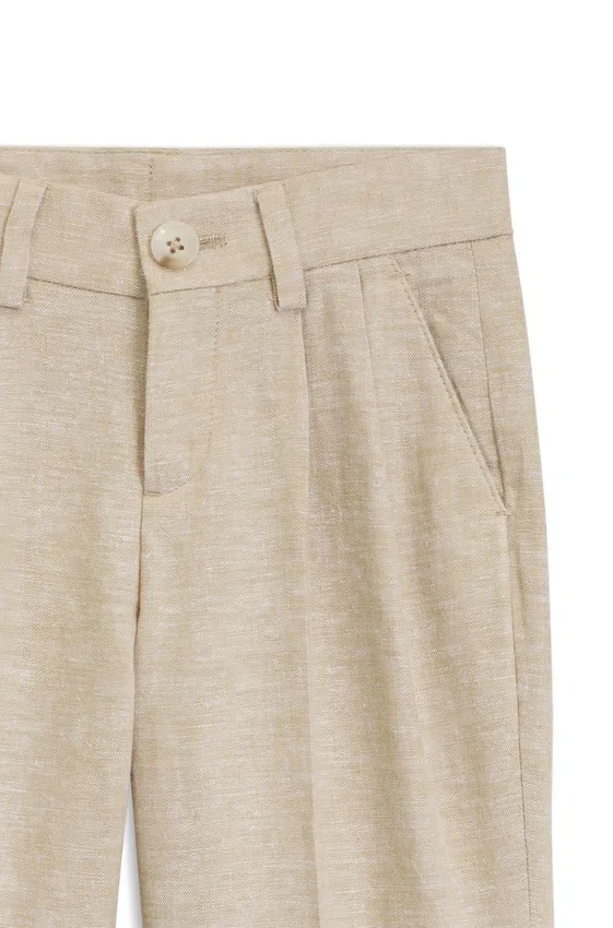 Kids’ suit pants in a linen blend Kids’ suit pants in a linen blend