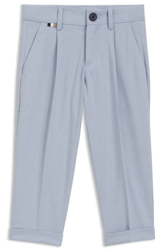 Kids’ suit pants in stretch fabric Kids’ suit pants in stretch fabric